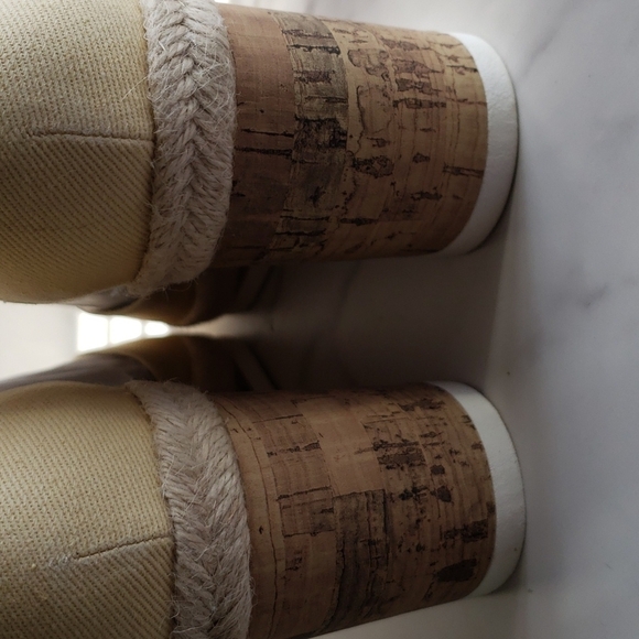 LifeStride Go For It Espadrille Wedge Sandal in Butter Size 10M - Picture 7 of 11